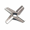 Alt Tag: OMCAN 11082 Hard Steel Replacement Machine Knife for #32 Grinders, durable 4-blade replacement knife for commercial meat grinder