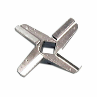 Alt Tag: OMCAN 11082 Hard Steel Replacement Machine Knife for #32 Grinders, durable 4-blade replacement knife for commercial meat grinder