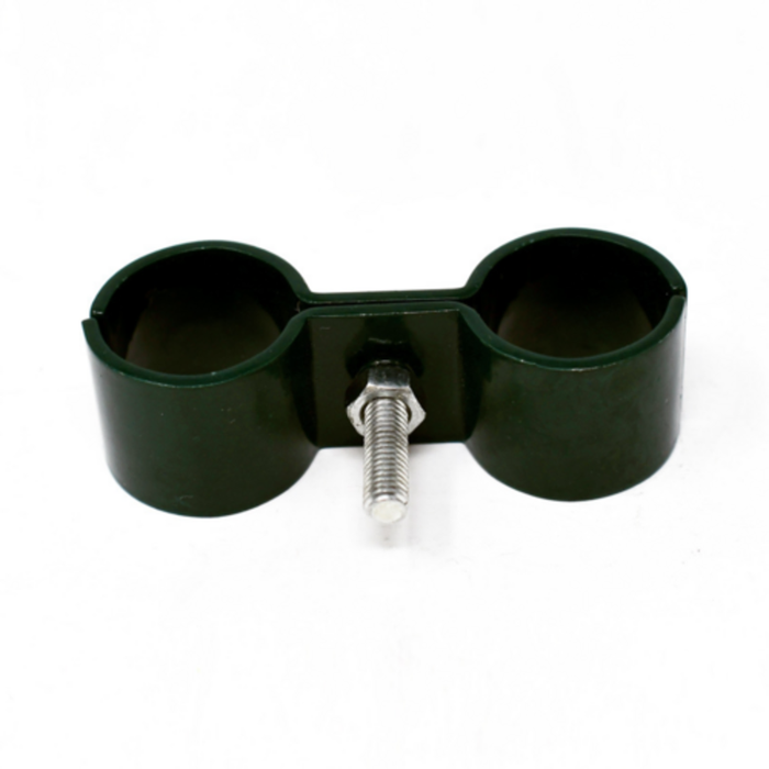 Omcan 24828 Epoxy Coated Post Clamp for Securing Wire Shelving