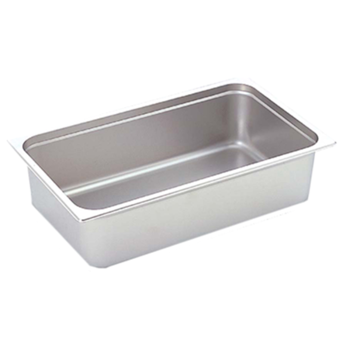 Omcan 80257 20-3/4" x 12-3/4" Full Size Stainless Steel Steam Table Pan