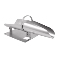 Omcan 46791 Medium Stainless Steel Stuffing Horn, 26-1/2" Long