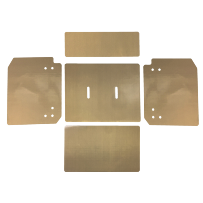 Amana TL10 Commercial Microwave Oven Parts Including Metal Plates For Easy Replacement