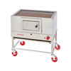 American Range AMSQ-30 Wood Burning Charbroiler Floor Model For Authentic Open-Flame Cooking