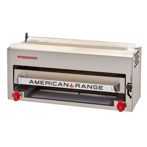 Tag alternatif : American Range 36 pouces Double Control Gas Salamandre Grill infrarouge commercial pour fondre, brunir, griller, réchauffer