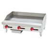 American Range ARSTG-48 48-Inch Thermostatic Countertop Gas Griddle With Polished Steel Plate