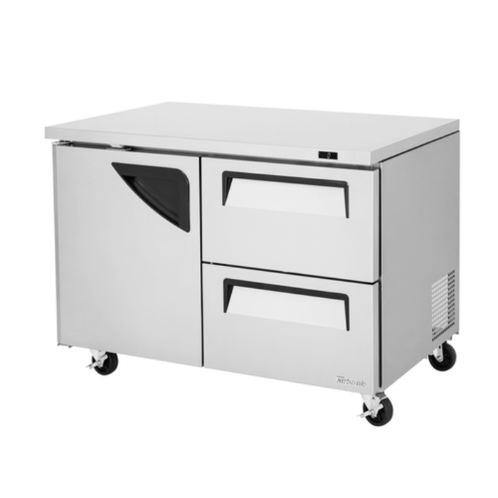 Turbo Air TUF-48SD-D2-N 48-1/4"W Undercounter Freezer with Door & Drawers