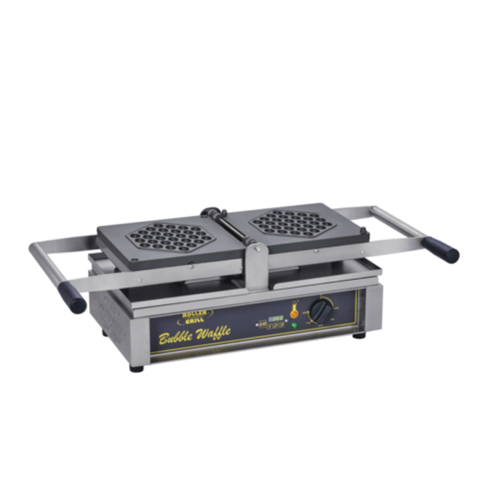 Equipex GES90 Single Capacity Electric Roller Grill Bubble Waffle Baker