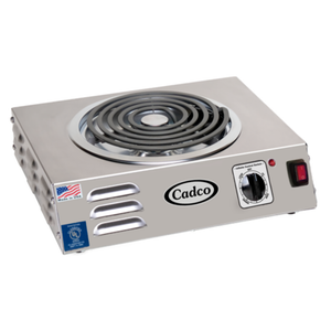Cadco CSR-3T 14" W Countertop Single Burner Electric Hot Plate