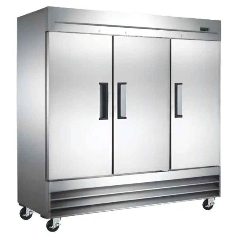 Ancaster AFE SC72 81" Reach-In Solid Door Commercial Refrigerator - Reliable Commercial Reach-In Refrigerator