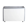 Ancaster 49.6-Inch Glass Top Ice Cream Dipping Cabinet Featuring A Sleek Design For Displaying Frozen Desserts