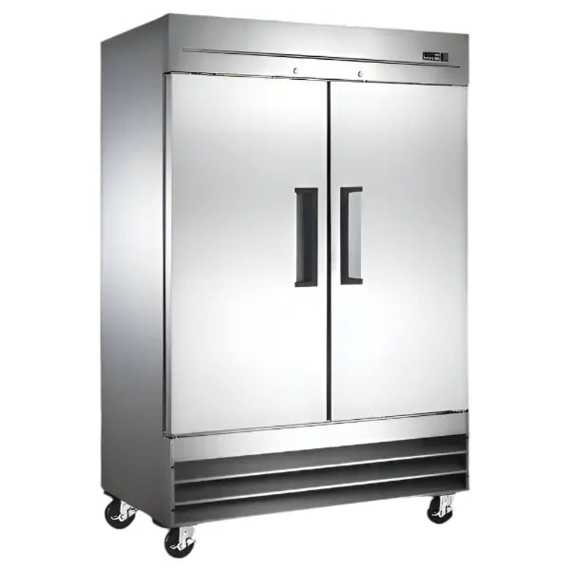 Ancaster Food Equipment SF47 54-Inch Two-Door Solid Reach-In Freezer, A Reliable Commercial Reach-In Freezer For Busy Kitchens.