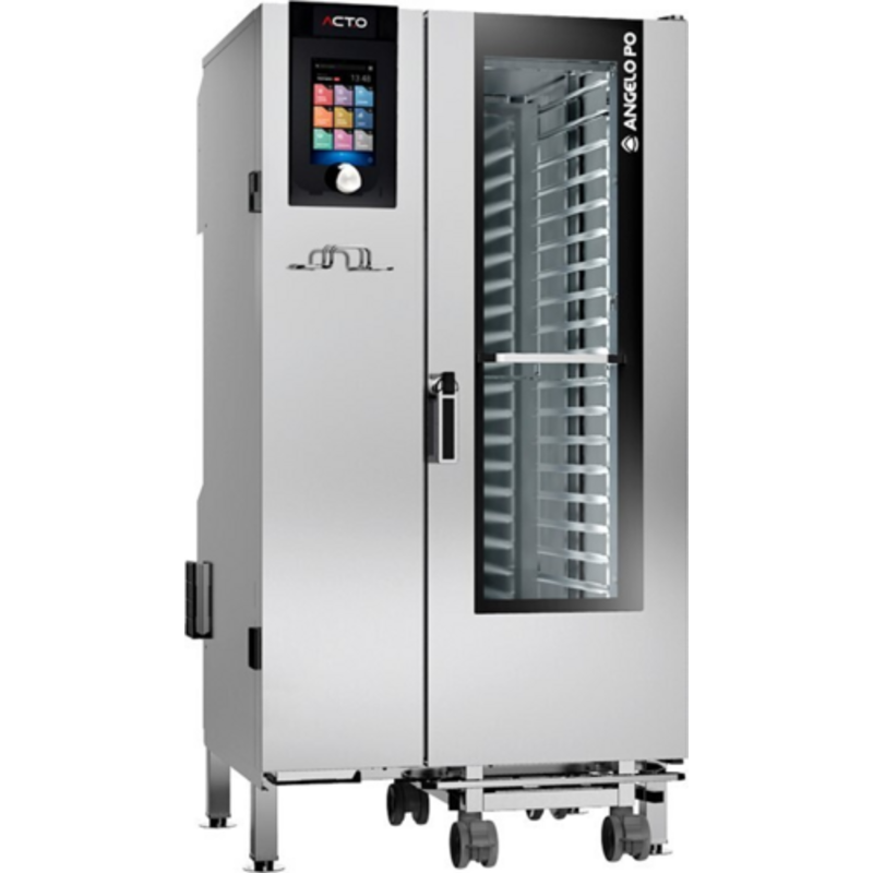 Angelo PO AT201G 20 x GN 1/1 Gas Combi Oven With Touchscreen Control For Professional Kitchens