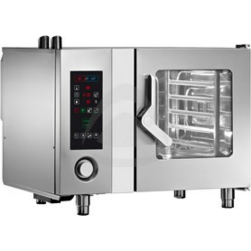 Angelo Po Electric Combi Oven Displaying Its Sleek Design And User-Friendly Control Panel
