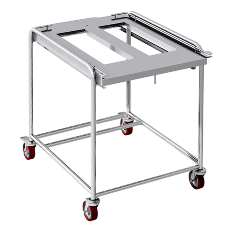 Combi Oven Trolley For FX82 FX122, Durable Roll-In Rack Design With Wheels For Easy Mobility In Commercial Kitchens.