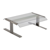 Sneeze Guard For RR-30 Food Canopy With Transparent Barrier And Stainless Steel Supports