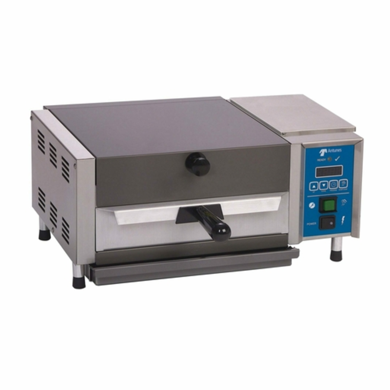 Antunes Miracle Steamer countertop unit designed for quick food preparation with 14" spatula capacity.