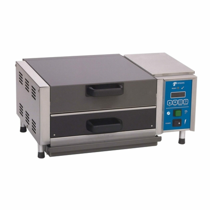Antunes Countertop Steamer With Two Drawers And Control Panel For Efficient Cooking