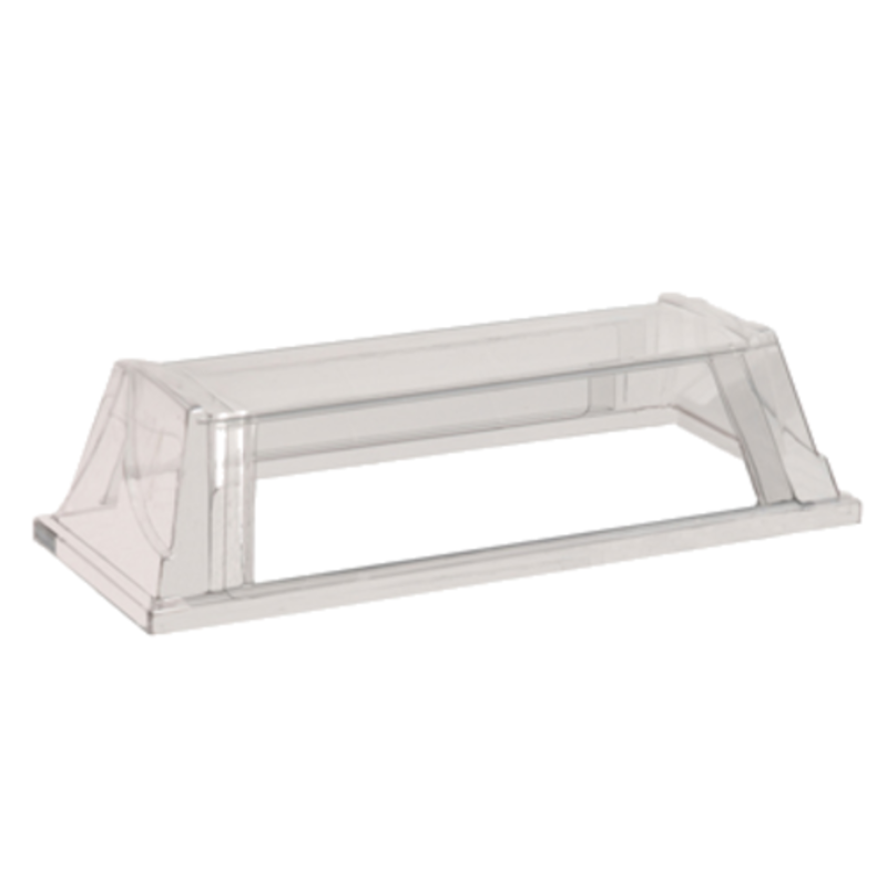 Antunes SRR-50 Protective Food Shield For RR-50 Grill, Clear Sneeze Guard For Food Safety And Presentation