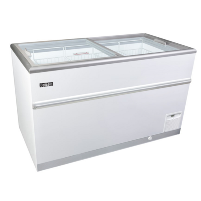 Celcold CF52ESG 53"W Ice Cream Dipping Cabinet Freezer Merchandiser