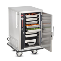 FWE PS-1220-10 Mobile Heated Holding Cabinet, 10 Pan Capacity