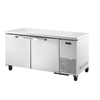 True TUC-67F-HC 67-1/8 Inch Undercounter Reach-In Commercial Grade Freezer For Easy Access Frozen Storage