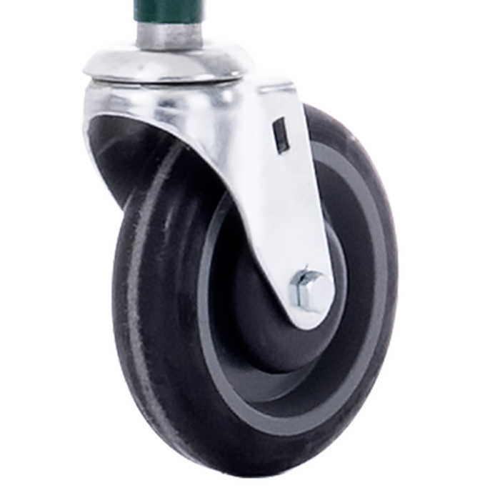 Rosko RO-ACC-WS-CAST5 5" Polypropylene Swivel Caster For Wire Shelving