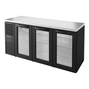 Réfrigérateur de bar arrière large de 183 cm True TBR72-RISZ1-L-B-GGG-1