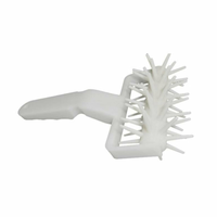 Omcan 80576 4.5-inch wide Dough Docking Professional Bakery Tool roller docker with spiked wheel for pricking dough to prevent bubbles