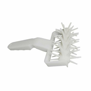 Omcan 80576 4.5-inch wide Dough Docking Professional Bakery Tool roller docker with spiked wheel for pricking dough to prevent bubbles