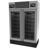 OMCAN 49005 57.7-inch Dual Zone Fish Curing Cabinet With Two Separate Chambers And Digital Controls