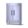 Arctic Air Reach-In Refrigerator With Two Doors And Stainless Steel Finish, Ideal For Commercial Kitchens