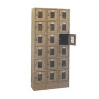 Winholt WL-618/15 36"W x 15"D 18-Door 6-Tier Locker