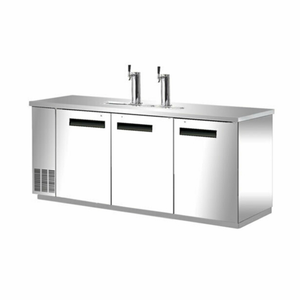 EFI CBBSDD3-90CC 90-1/2"W Three-Section Direct Draw Draft Beer Cooler