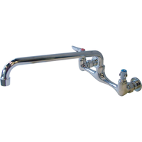 OMCAN 23516 Splash-Mounted Faucet with 8" Center and 12" Spout