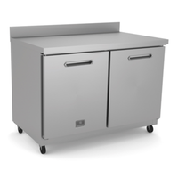 Kelvinator KCHUCWT48R 48" Two-Door Undercounter Worktop Refrigerator, 12 Cu. Ft.