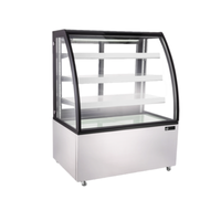 EFI CGCM-4956 48.8-Inch Refrigerated Curved Glass Display Case