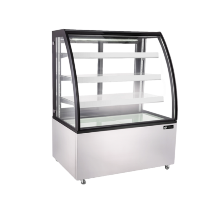 EFI CGCM-4956 48.8-Inch Refrigerated Curved Glass Display Case