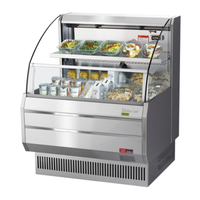Turbo Air TOM-30LS-N 28-1/8"W Horizontal Open Display Merchandiser