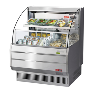 Turbo Air TOM-30LS-N 28-1/8"W Horizontal Open Display Merchandiser