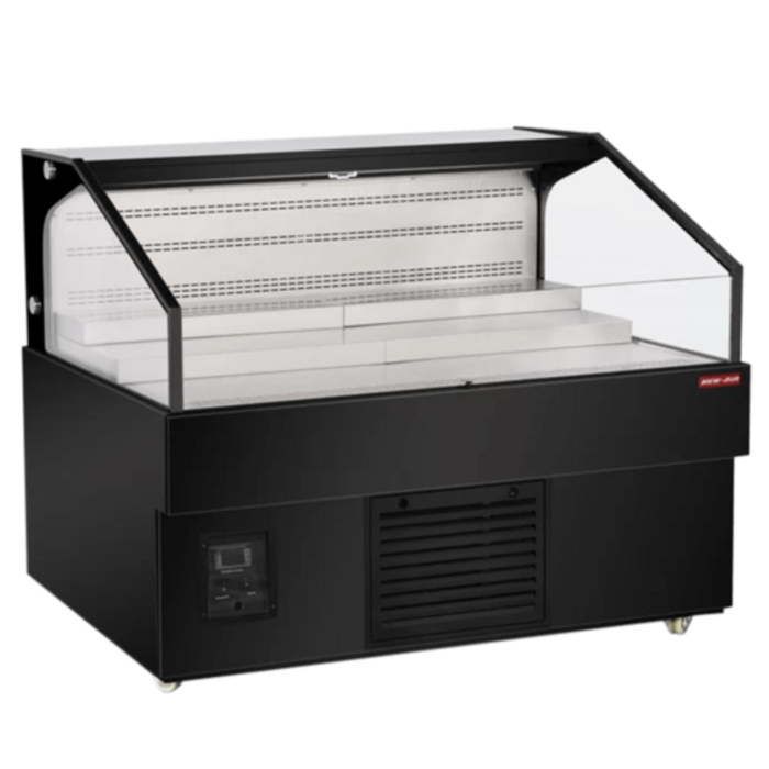 New Air NOM-52-LSB 51" Low-Profile Open Display Merchandiser