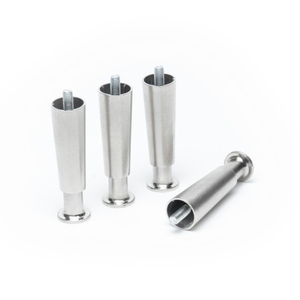 Rosko RO-ACC-4LEG Set of 4 Adjustable 4" Galvanized Steel Legs