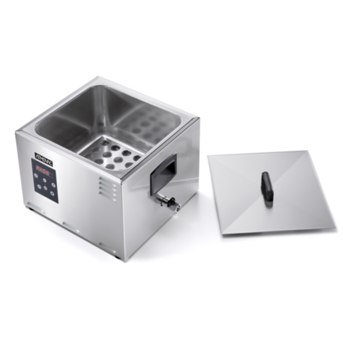 ATMOVAC SR23 5 Gallon Commercial Countertop Sous Vide Water Bath stainless steel water bath with lid, countertop sous vide cooker