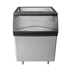 Alt Tag: Atosa CYR400P 396 lbs. Capacity Stainless Steel Ice Storage Bin front view commercial ice bin stainless steel