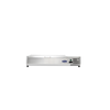 Atosa MSCT-48-10 Refrigerated Countertop Prep Station Front View, Perfect For Food Preparation Efficiency.