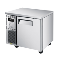 Turbo Air JUF-36S-N 35-3/8"W Side Mount Undercounter Freezer