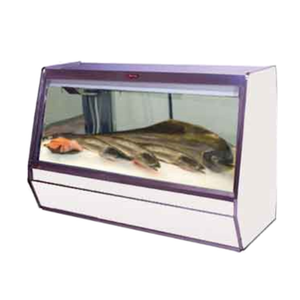 Howard McCray R-CFS32E-6-BE-LED 74" Remote Fish/Poultry Service Display Case