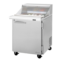 Turbo Air PST-28-12-N-CL 27.5" One-Door Mega Top Prep Table