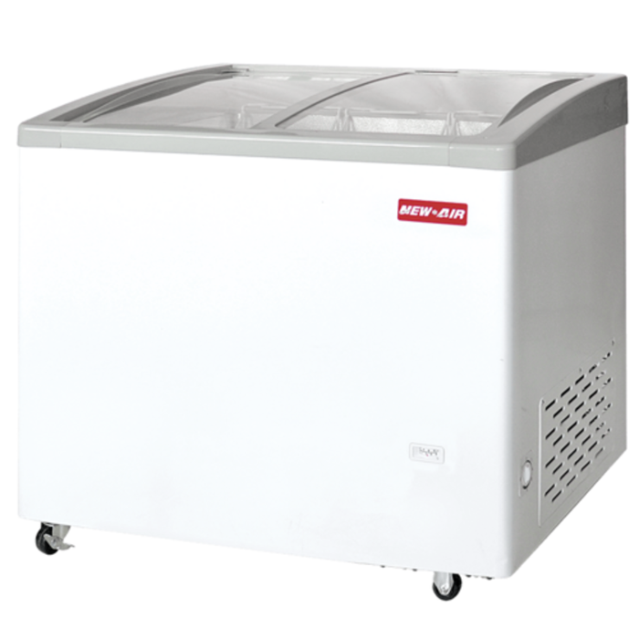 New Air NIF-61-CG 61-Inch Curved Glass Ice Cream Freezer