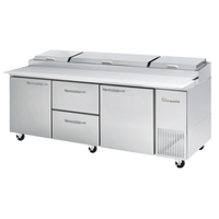 Blue Air BAPP93-D2M-HC 93.25 Inch Refrigerated Pizza Prep Table