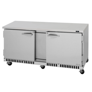 Réfrigérateur de comptoir Turbo Air PUR-72-FB-N, série PRO, 72-5/8 po